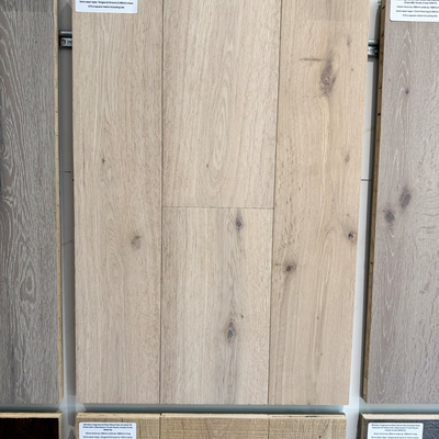 Windsor Engineered Real Wood Oak Brushed White Lacquered